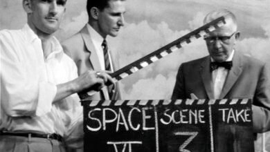 Television production clapperboard for What Happened to Marie Fargus article