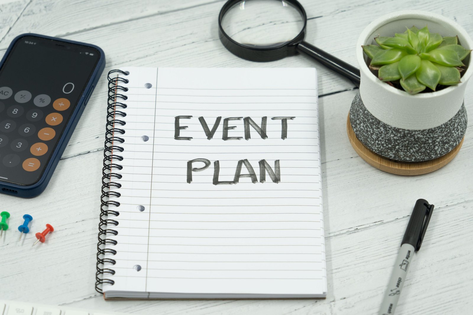 Event planning illustration for Get ThriftyEvents.net article